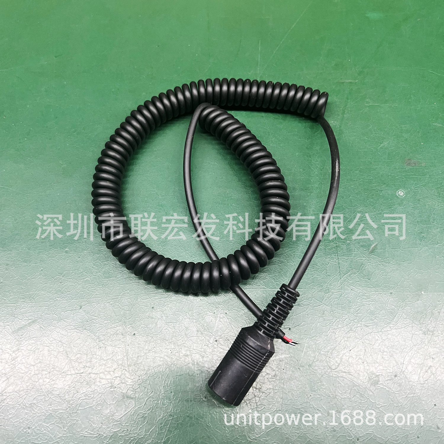 厂家现货供应弹弓线2芯0.12*0.2*0.3*0.5平方弹簧线PU螺旋电缆