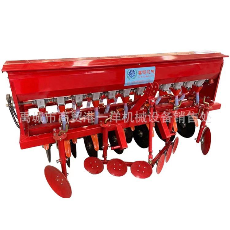 小麦播种施肥一体机 收割机 圆盘多种功能 播种机