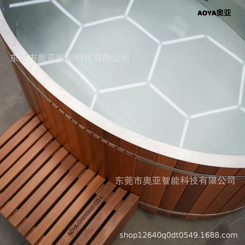 商業無垢材ステンレス鋼冷水浴槽アイスバスウォーターチラー全自動小型インテリジェント温度制御機械装置|undefined