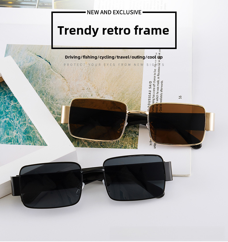 New large frame square European and American fashion big face slimming sunglasses ins style street shot all-match glasses_voghion.com