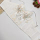 French Design Niche Fishbone Tunic Top Slim-fit Corset Beaded Embroidered White Strap Tube Top