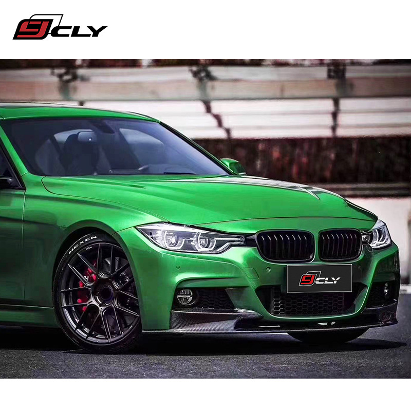 Suitable for 13-19 Bmw 3 Series F30/F35 Modified Mt Body Kit Carbon Fiber Mp Front and Rear Lip