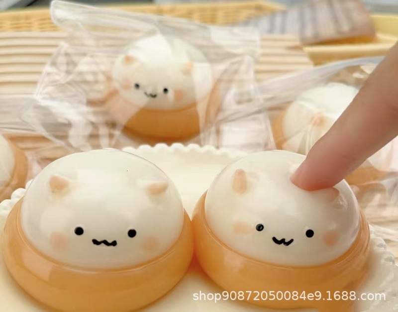 いちご舒芙蕾つまみ楽模造シリカゲル超泥感解凍玩具高颜値シミュレーションケーキ減圧神器|undefined