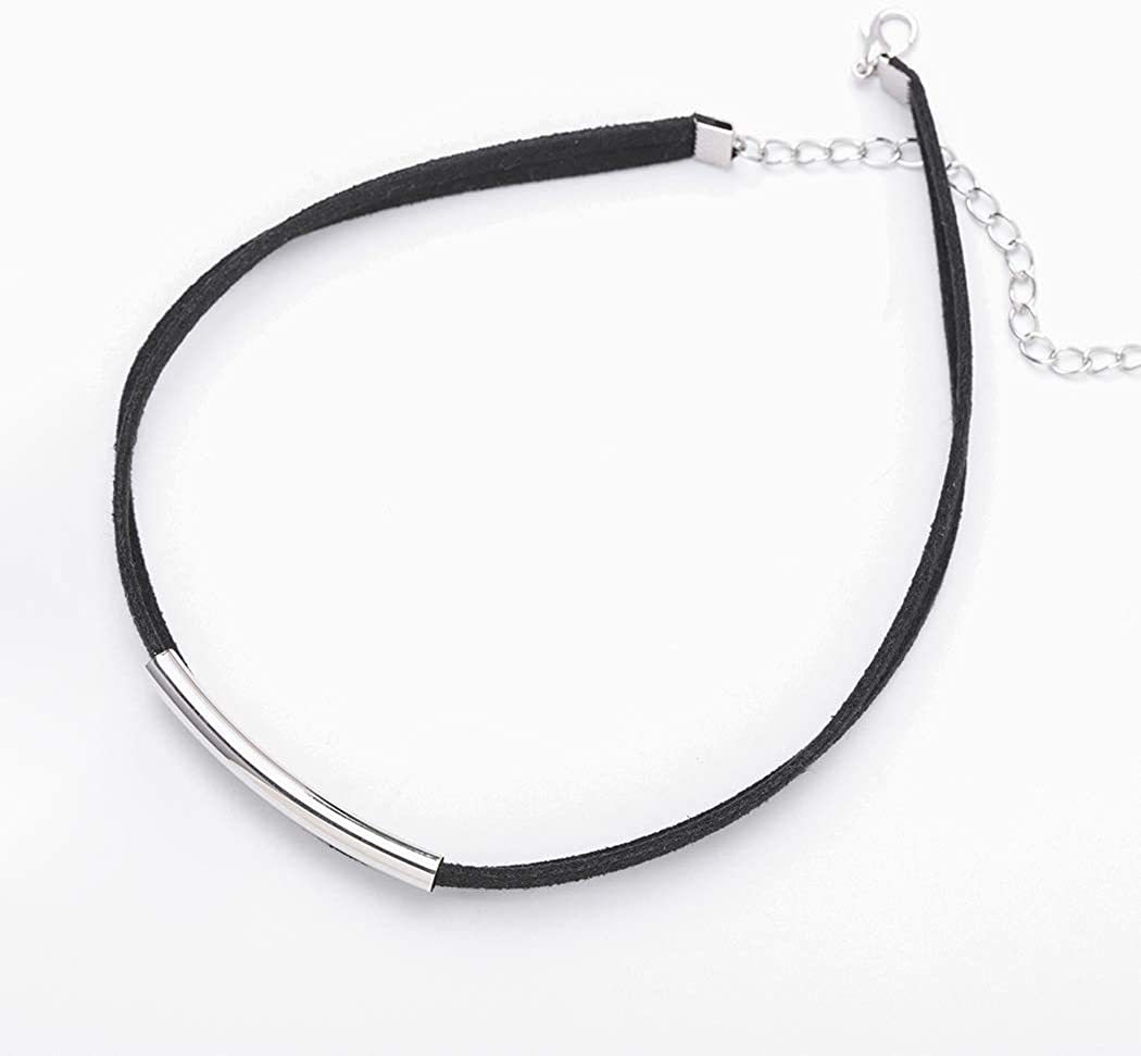 Commute Solid Color Alloy Nylon Choker Wholesale display picture 2