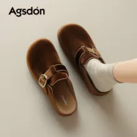How to choose augusiden thick sole mule slippers? 2026autum half drag guide to show height