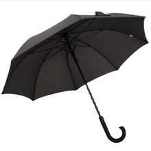 MS361马克圣奇奥英伦商务直杆伞雨伞广告抗风绅士防水遮阳黑胶