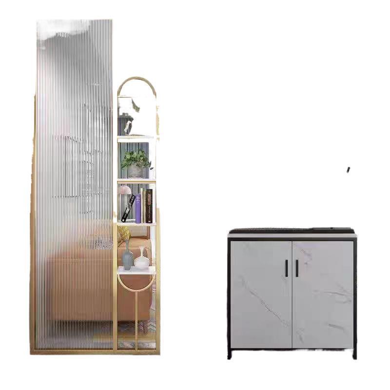 長虹ガラス屏風遮断客間シンプル現代芸術軽豪華棚トイレ洗面台遮蔽|undefined