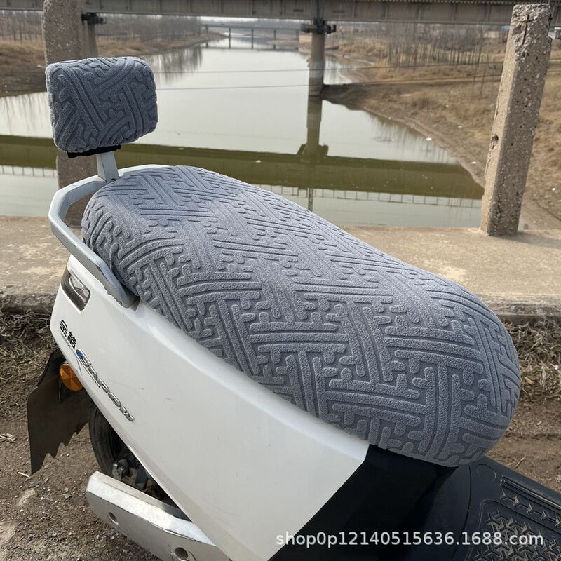 伸縮性のある火傷防止電動自動車シートカバー、電動バイクシートカバー、日焼け止め、四季通用滑り止めシートカバー|undefined