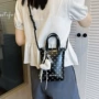 波点女士手提新款手机包
