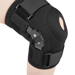 跨境熱銷鉸鏈護膝 SBR登山戶外跑步固定膝關節 支撐運動護膝