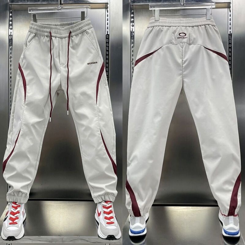 2026 Autumn New Trendy Brand Jogger Pants American High Street Outdoor Sports Pants Fashionable Versatile Patchwork Casual Long Pants 2026 Autumn New Trendy Brand Jogger Pants American High Street Outdoor Sports Pants Fashionable Versatile Patchwork Casual Long Pants