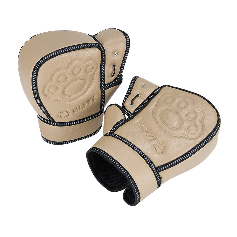 Universal – Handlehold cover Cover Winter Warm - khaki-stamped-windproof-warm