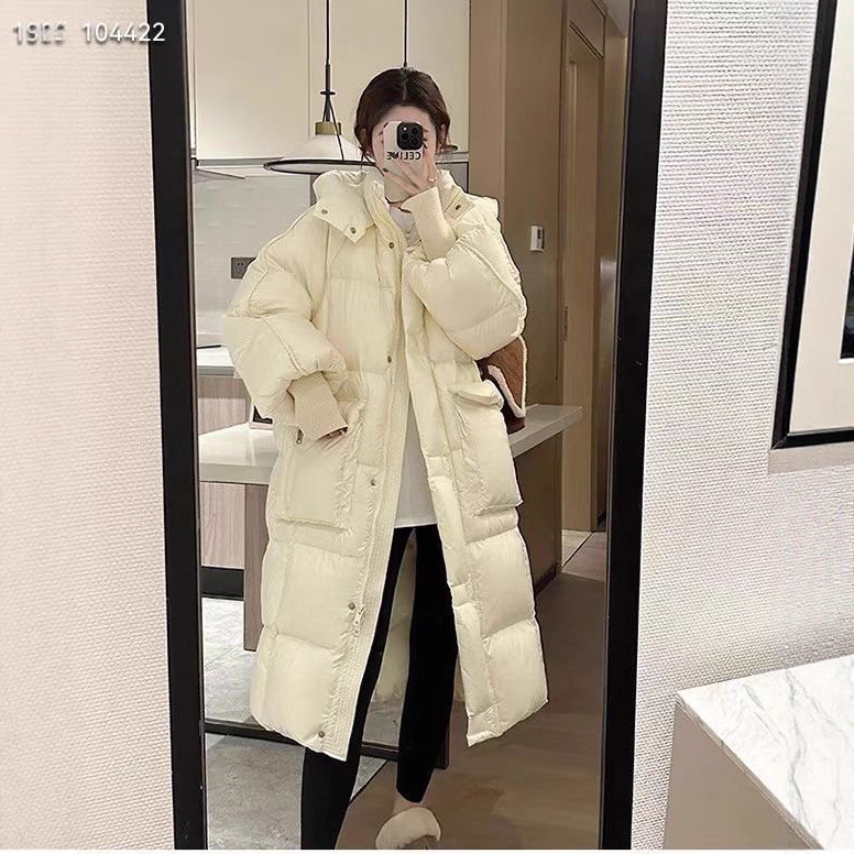 2025 invierno transfronterizo nuevo comercio exterior coreano ropa de algodón plumón ropa de mujer moda casual encapuchada abrigo caliente delgado