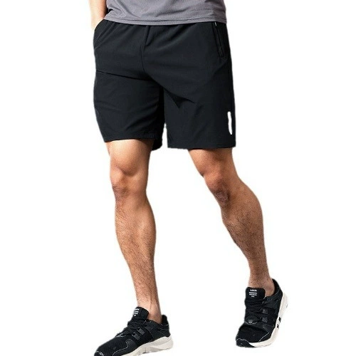 Трансграничный ледяной шелк мужские шорты большого размера летом тонкий бег спортивные свободные укороченные брюки повседневные пляжные брюки внешняя торговля