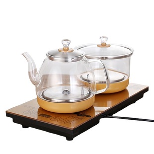 Full-automatic water glass electric kettle at the bottom of Yongquan intelligent household appliances water boiling tea set embedded tea cooker