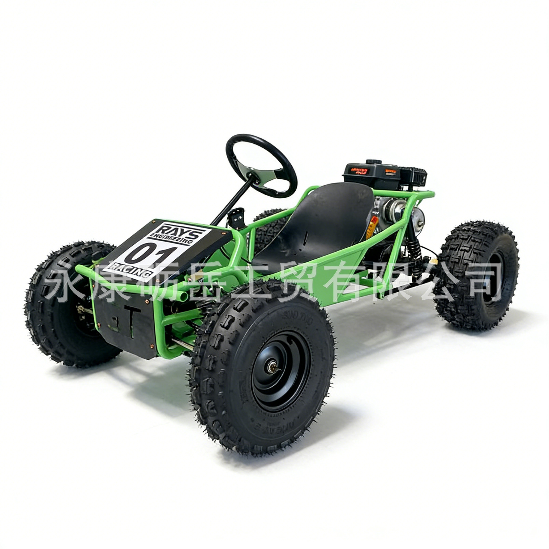 Todo terreno kart de cuatro tiempos motor de combustible adulto drift car de playa de cuatro ruedas ATV bicicleta de montaña image 7