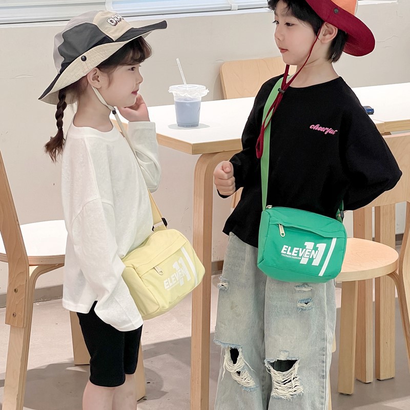letras extranjeras para niños y niñas bolsas de hombro deportivas de ocio al aire libre bolsas de bebé nuevas bolsas de mochila para niños