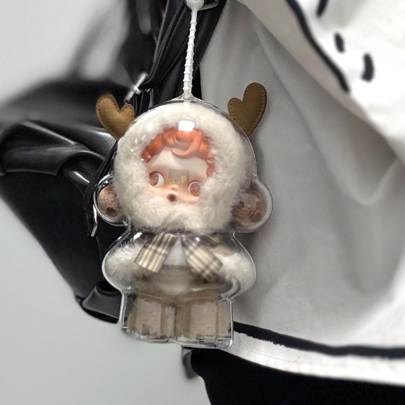 バブルマート SP ウィンタームーブメント ぬいぐるみ保護カバー ラブブ ウォーキングバッグ SKULLPANDA 保護ケース|undefined