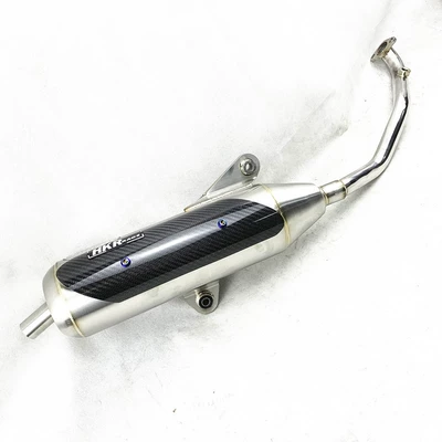 with Downpipe and – Motorcycle exhaust pipe