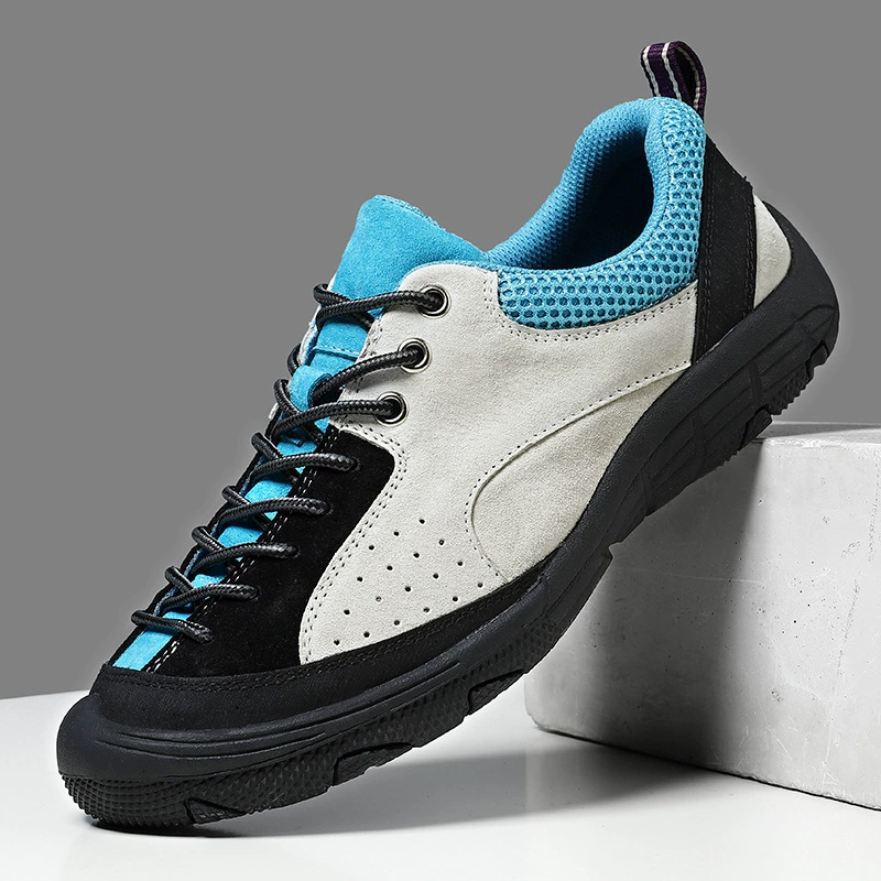 Трансграничная популярная походная обувь больших размеров, мужские замшевые кожаные уличные кроссовки для отдыха, дышащая походная обувь Four Seasons