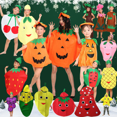 化妝舞會服裝兒童節表演服萬聖節環保服裝親子秀衣服親子派對裝扮