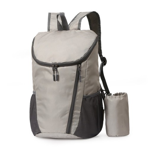 跨境热销书包纯色旅行运动户外可折叠双肩背包防水大容量轻便包