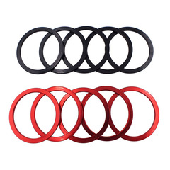 Flywheel washer, freehub base gasket, mountain road bicycle hub freewheel base fine-tuning 10S11 speed splint repair