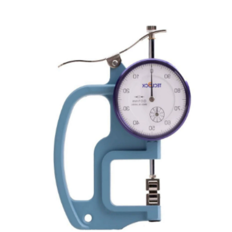 TECLOCK roller type probe pointer thickness gauge SM-528-RL thickness meter handheld thickness gauge