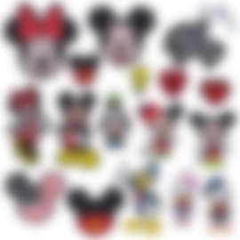 厂家现货刺绣布贴卡通背胶贴布童装辅料小补丁来图订做刺绣布贴