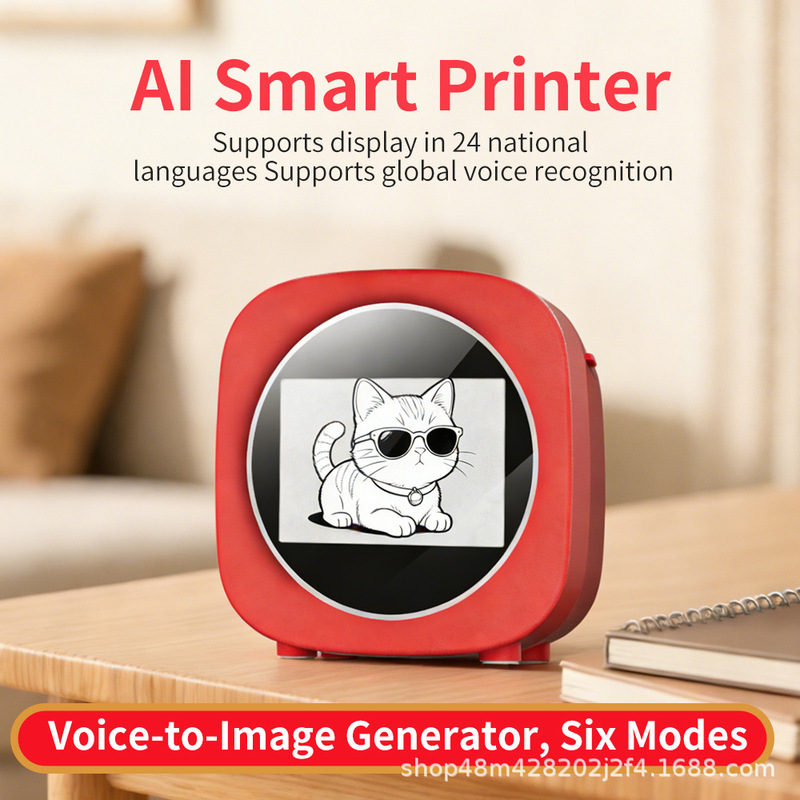 Cross-Border Ai Smart Production Printer Thermal Instant Digital Ai Print-And-Print Children's Printing Camera Gift Cross-Border Ai Smart Production Printer Thermal Instant Digital Ai Print-And-Print Children's Printing Camera Gift