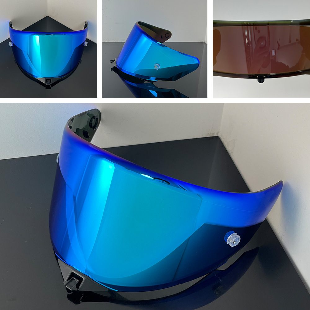 Tt-Revo Helmet Lens Full-Face Helmet Sun Protection Mirror-Coated Day and Night Universal Ttr Mirror Motorcycle Helmet Accessories