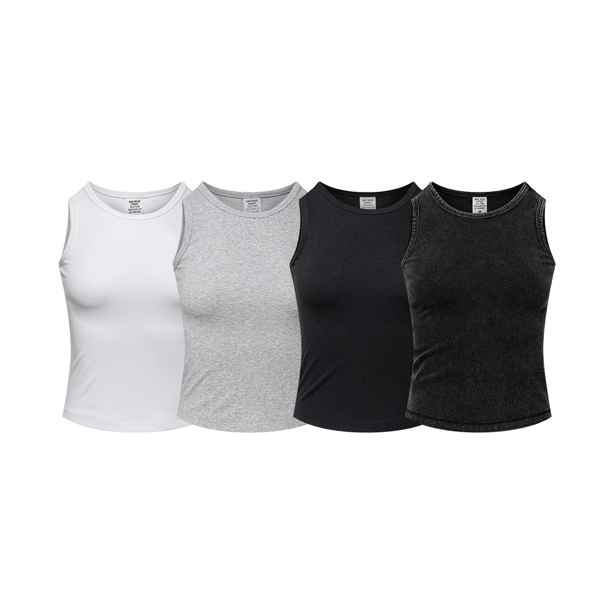 BE ropa de mujer | 2025 verano europeo y americano ropa de mujer gorda chaleco de fondo ropa exterior dulce y picante delgado delgado sin mangas camiseta mujer image 6
