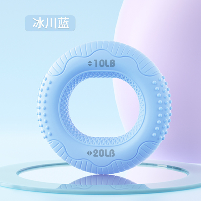 严选握力圈双力度专业锻炼手臂手部力量康复训练按摩硅胶握力器|undefined