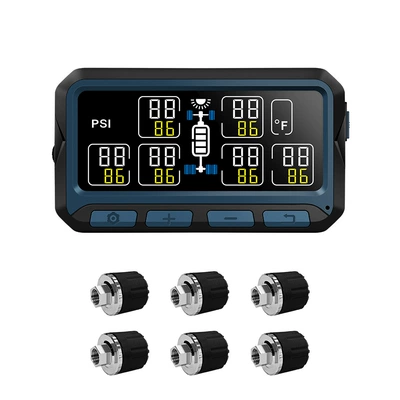 Tire pressure monitoring system – System for 6 Wheels