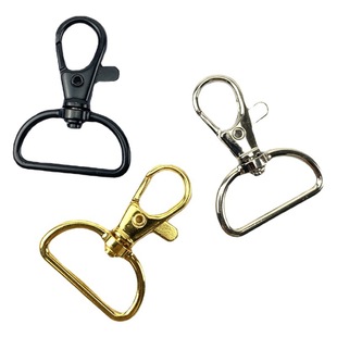 Factory Direct Supply hardware accessories galvanized alloy fish mouth buckle box bag buckle certificate lanyard hook buckle fish mouth buckle