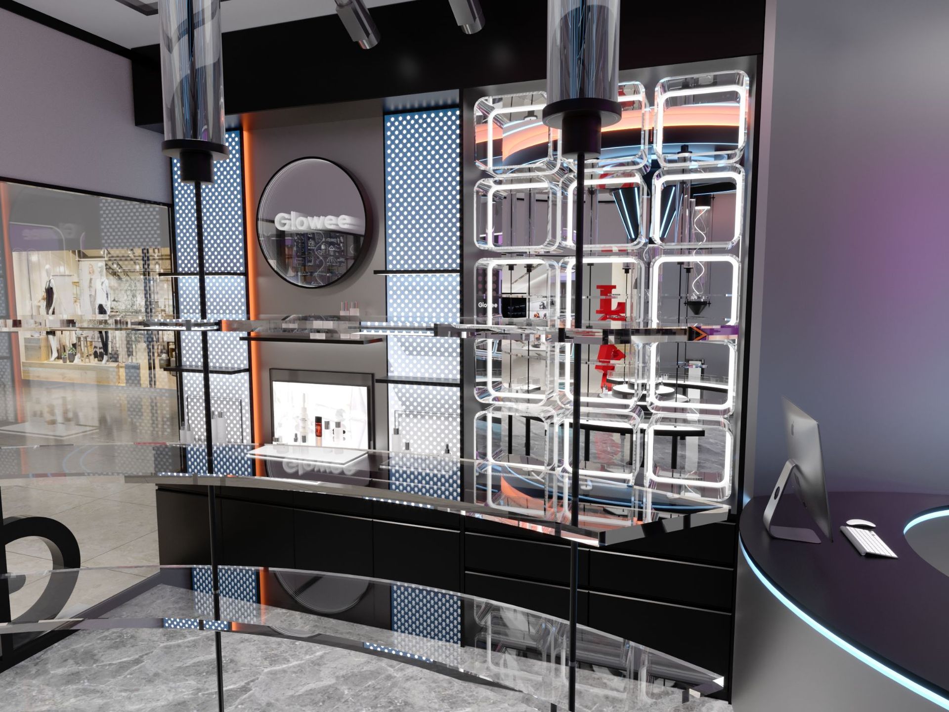 广州工厂直供 - 欧美化妆品店整店输出方案