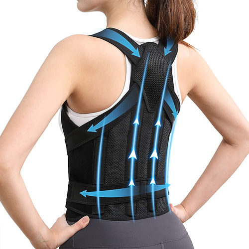 Amazon pink back correction belt for men and women, invisible sitting posture corrector, adjustable anti-hunchback correction belt
