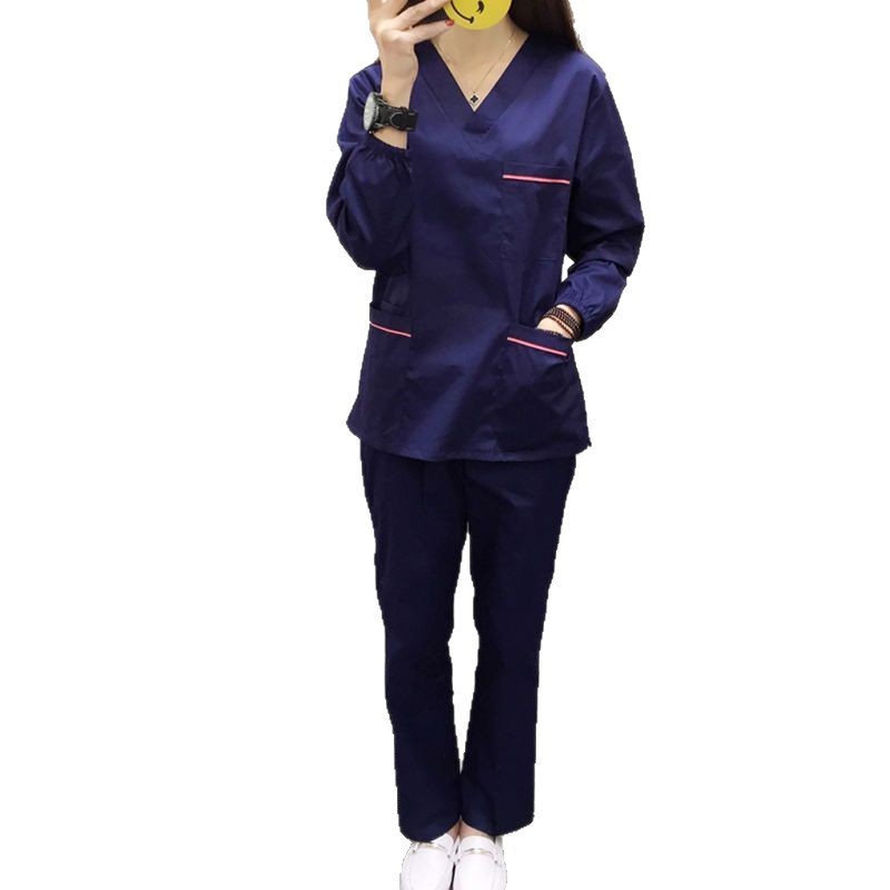 手洗い手術室手洗い服手術服半袖スーツ女性口腔医美容病院作業服|undefined