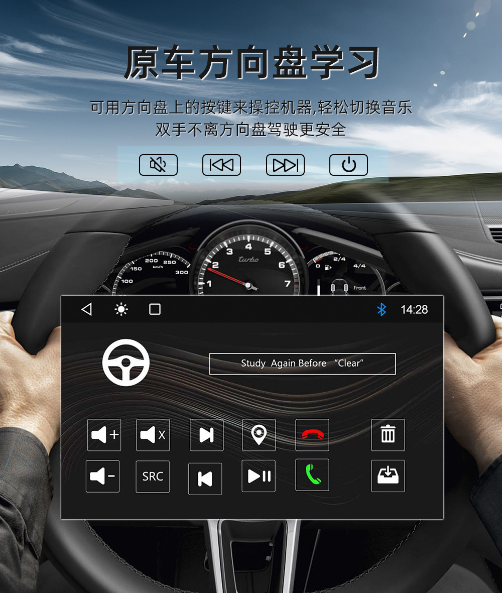 Wired Carplay 6.2inch Dual-Station Car Dvd Cd Bluetooth Mp5 Player Hd Reversing Image 12V