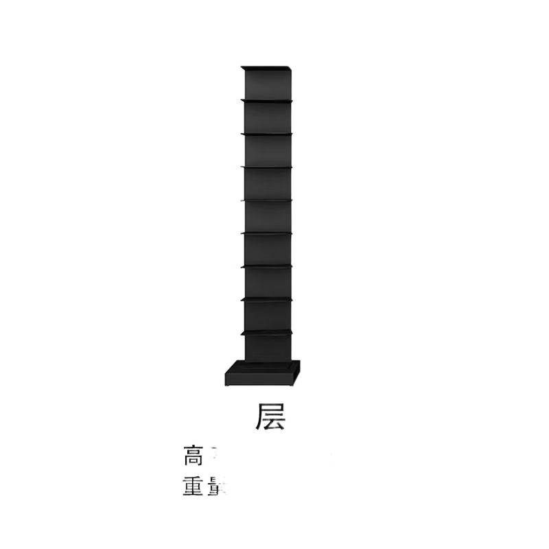 北欧网红隐形创意转角书架落地置物架客厅靠墙小型多层书柜收纳|undefined
