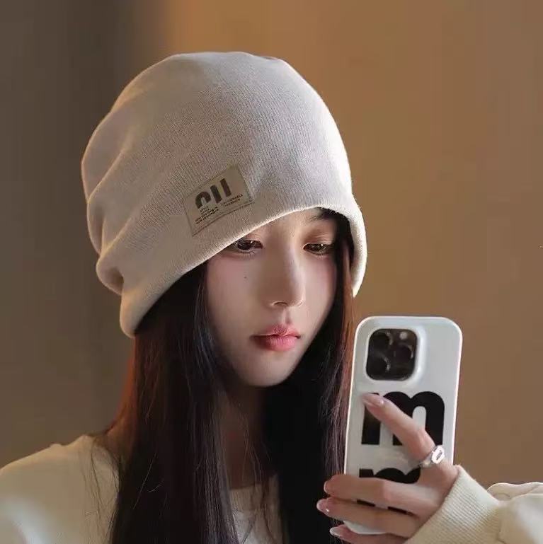 Postpartum winter windproof hat for pregnant for young mother, increased thickness
