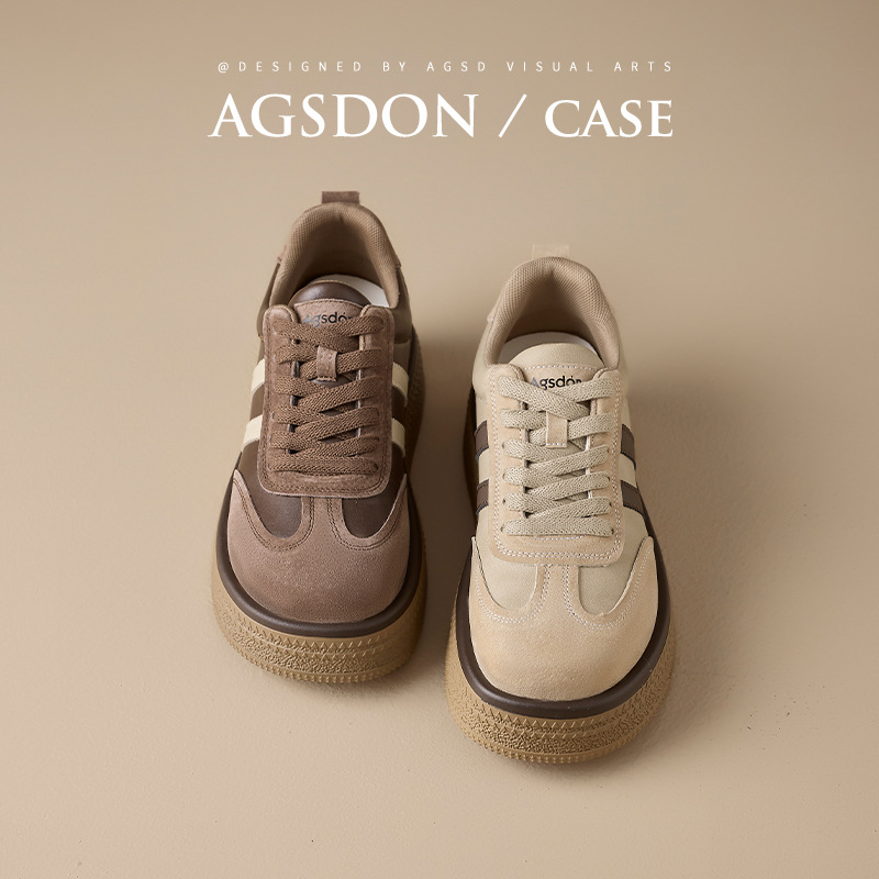 Zapatos de entrenamiento de la mujer 2025 nuevo invierno retro zapatos de skate casuales ligeros y zapatos deportivos de lana