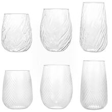 【厂货直通】简约竖纹啤酒杯高硼硅玻璃杯蛋杯饮料果汁杯印logo