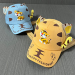 Детская осенняя шапка, мультяшная кепка для девочек, бейсболка для мальчиков, солнцезащитная шляпа