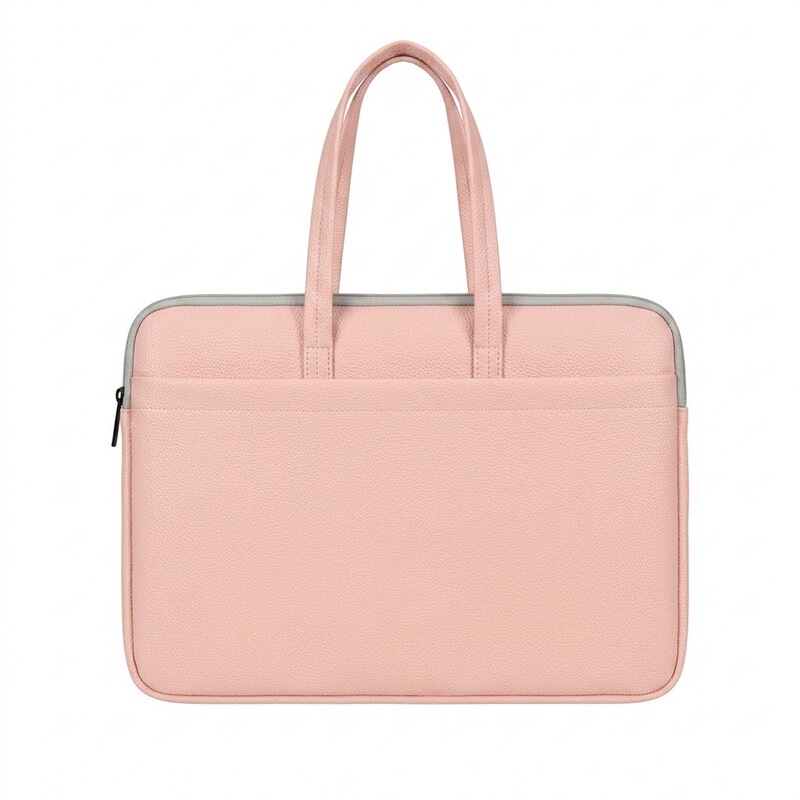 Cross-Border Leather Laptop Bag, Thickened and Shockproof, Suitable for Students and Office Workers Commuting 13/ 14inch