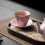 陶瓷个人中式梅花品茗杯