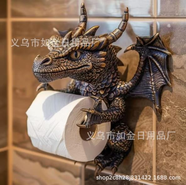越境新商品 ファンタジードラゴン ティッシュロールディスペンサー ファンタジードラゴン ティッシュロール|undefined
