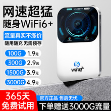 2025新款随身wifi无线网络wif6户外宿舍租房免插卡便携式路由器