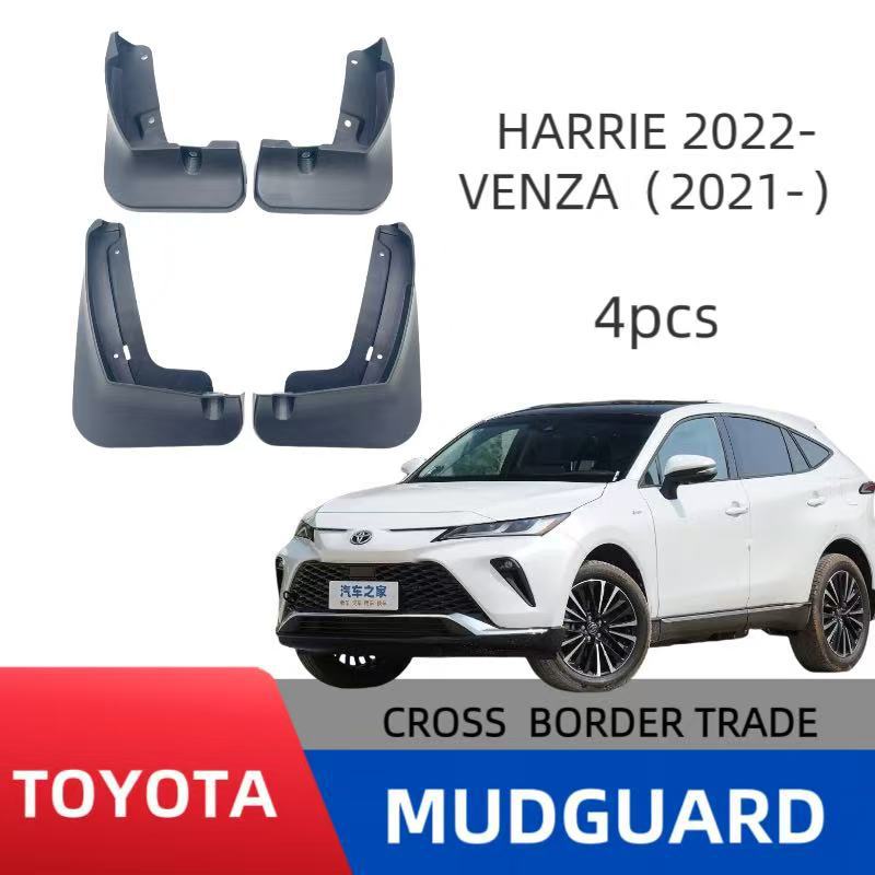 Protector de Guardabarros Modificado para Toyota Harrier Venza 2021-2022, Apto para Comercio Exterior Transfronterizo.