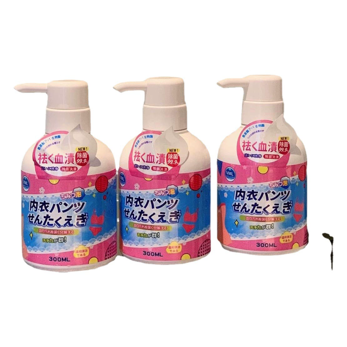 Японское средство для глубокой очистки VML: антибактериальный стиральный порошок для нижнего белья и интимной одежды, оригинальное средство для глубокой очистки.